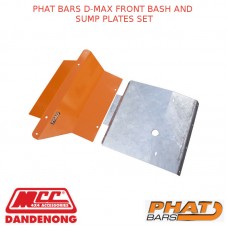PHAT BARS D-MAX FRONT BASH AND SUMP PLATES SET